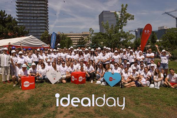 200 de copii sprijiniți de Edenred România și parteneri în Ideal Day 2025, prin acțiuni de educație și alimentație sustenabilă