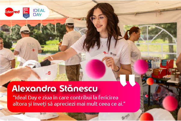 Alexandra Stănescu, Marketing specialist – Lecția recunoștinței