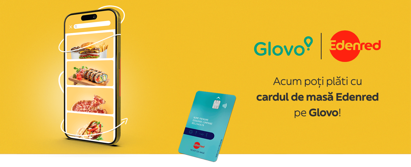 glovo card de masa edenred