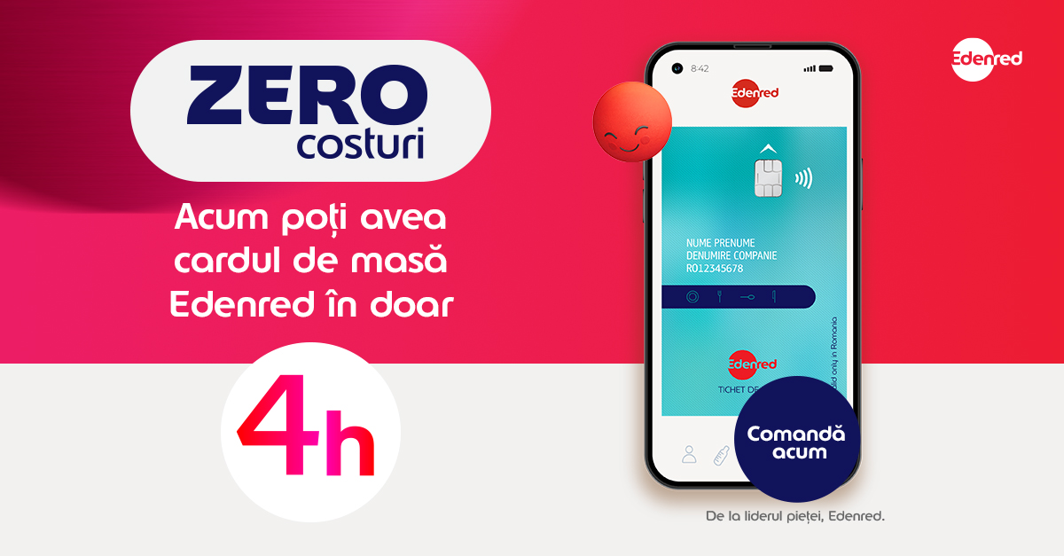 Edenred 32% economii